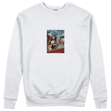 Mona and van Gogh's Secret Sweatshirt – Beyaz