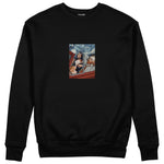 Mona and van Gogh's Secret Sweatshirt – Siyah