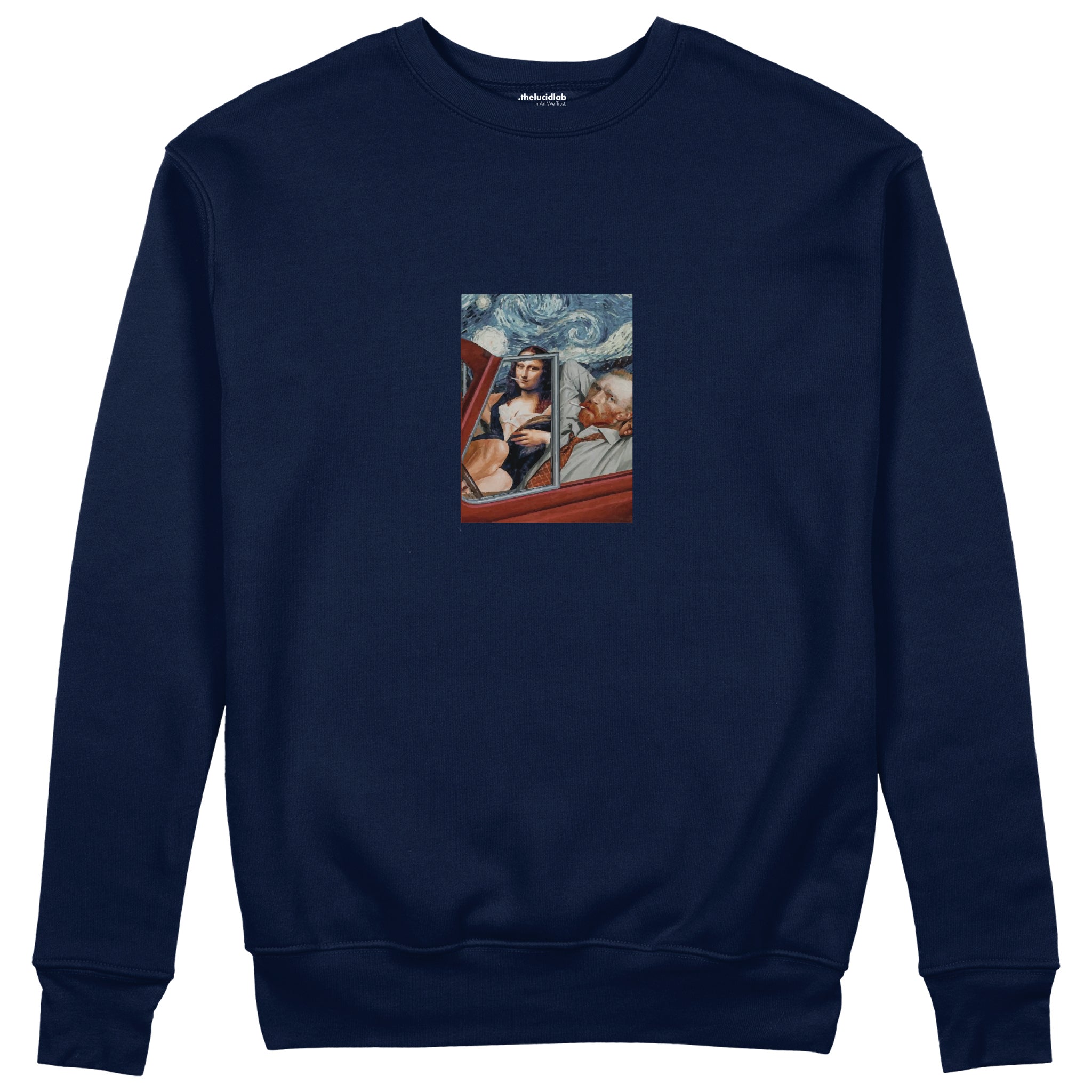 Mona and van Gogh's Secret Sweatshirt – Lacivert