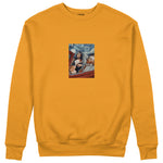 Mona and van Gogh's Secret Sweatshirt – Turuncu