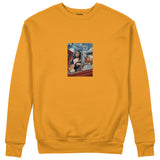 Mona and van Gogh's Secret Sweatshirt – Turuncu