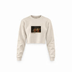 The Death of Socrates Crop Sweatshirt – Krem