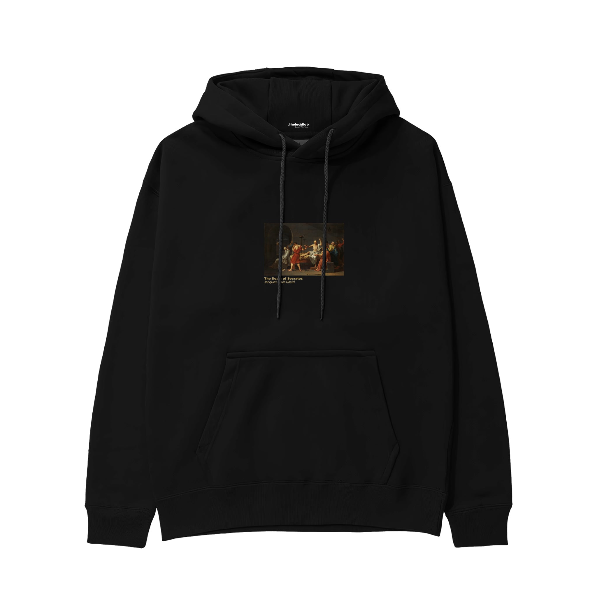 The Death of Socrates Hoodie – Siyah