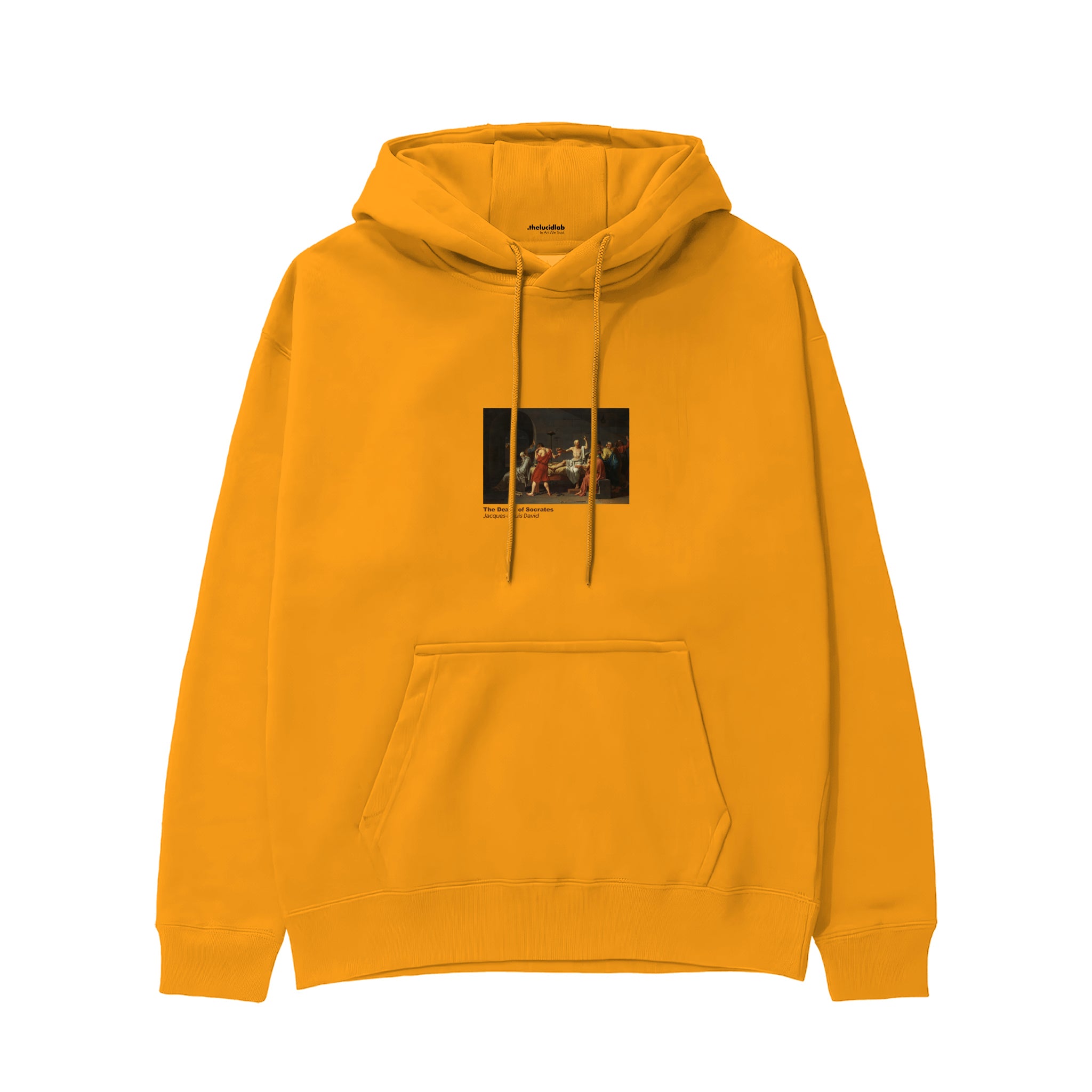The Death of Socrates Hoodie – Turuncu