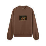 The Death of Socrates Oversize Sweatshirt – Kahverengi