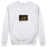 The Death of Socrates Sweatshirt – Beyaz