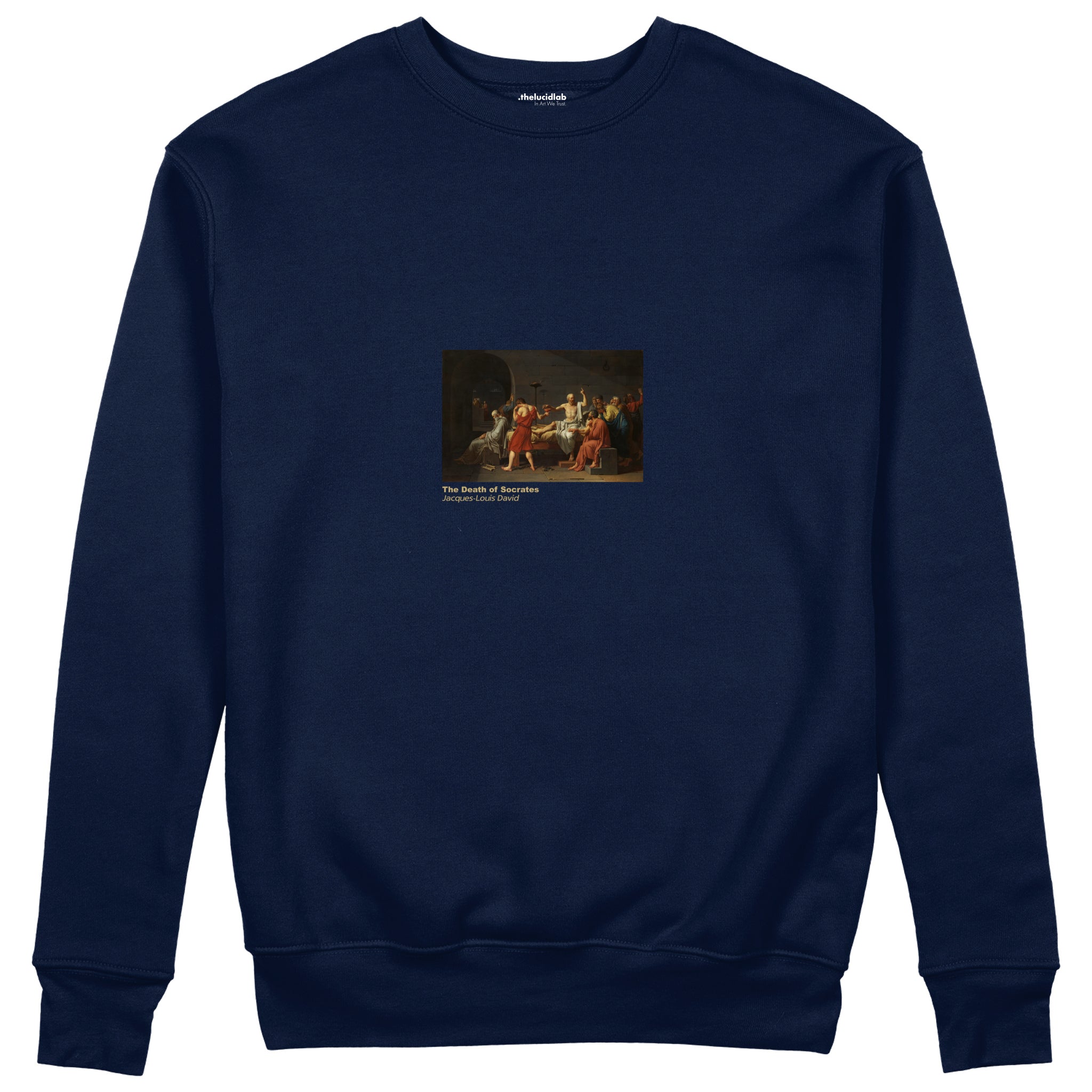 The Death of Socrates Sweatshirt – Lacivert