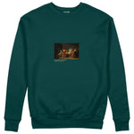 The Death of Socrates Sweatshirt – Koyu Yeşil