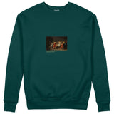 The Death of Socrates Sweatshirt – Koyu Yeşil
