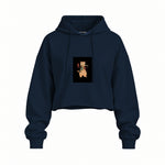 Catana: The Last Stand Oversize Crop Hoodie – Lacivert