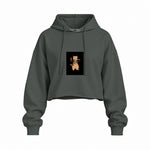 Catana: The Last Stand Oversize Crop Hoodie – Antrasit
