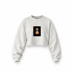Catana: The Last Stand Oversize Crop Sweatshirt – Beyaz