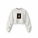 Catana: The Last Stand Oversize Crop Sweatshirt – Beyaz