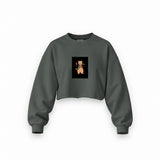 Catana: The Last Stand Oversize Crop Sweatshirt – Antrasit