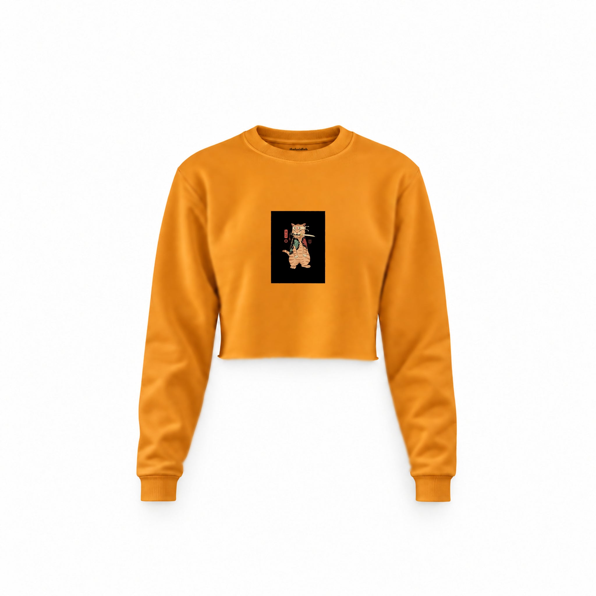Catana: The Last Stand Crop Sweatshirt – Turuncu
