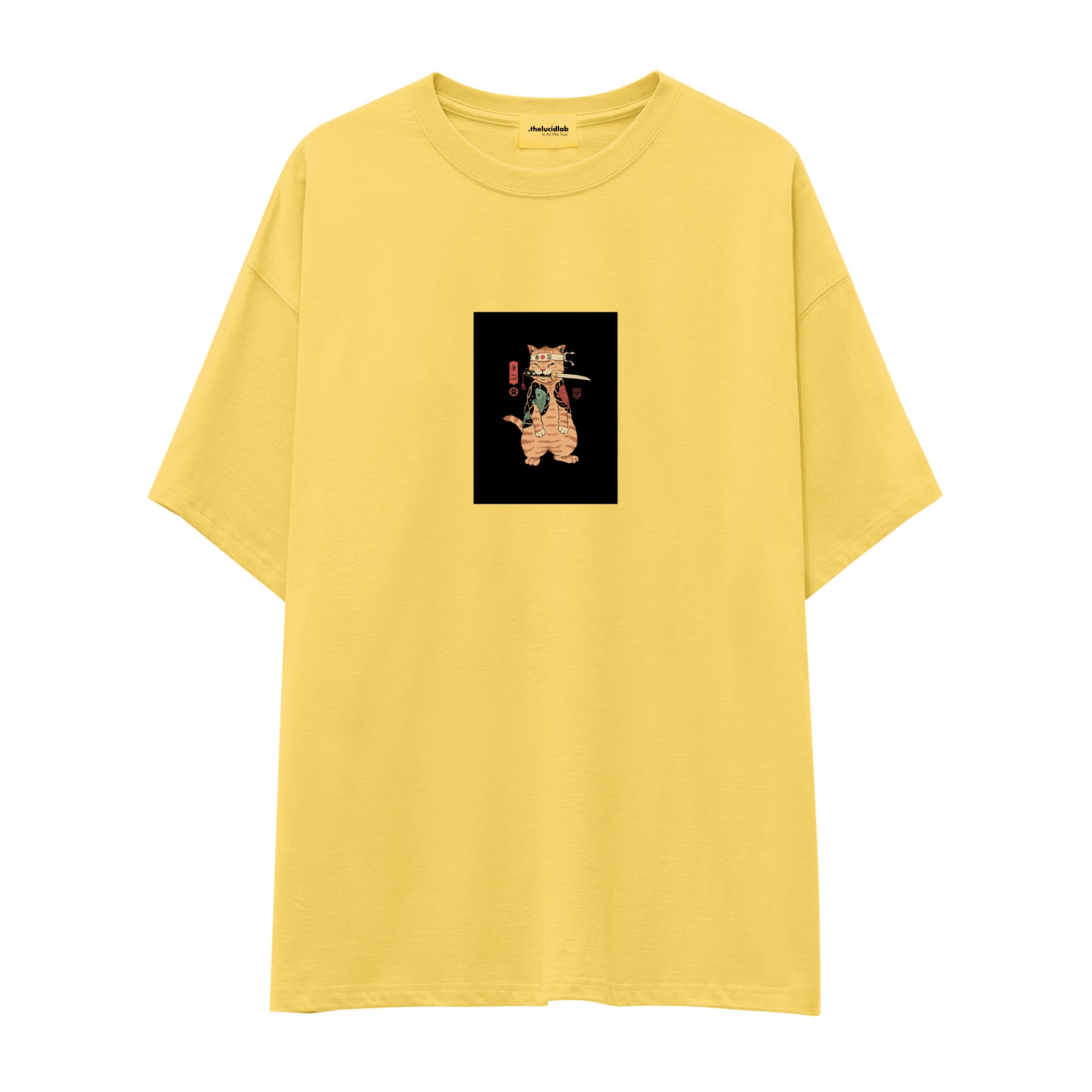 Catana: The Last Stand Oversize Tişört – Sarı