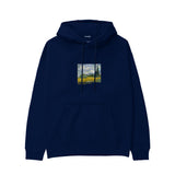 Wheat Field with Cypresses Hoodie – Lacivert