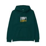 Wheat Field with Cypresses Hoodie – Koyu Yeşil