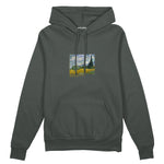 Wheat Field with Cypresses Oversize Hoodie – Antrasit