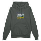 Wheat Field with Cypresses Oversize Hoodie – Antrasit