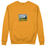 Wheat Field with Cypresses Sweatshirt – Turuncu