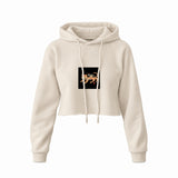 Fierce Catana Crop Hoodie – Krem
