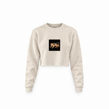 Fierce Catana Crop Sweatshirt – Krem