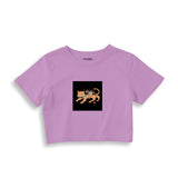 Fierce Catana Crop Tişört – Lila