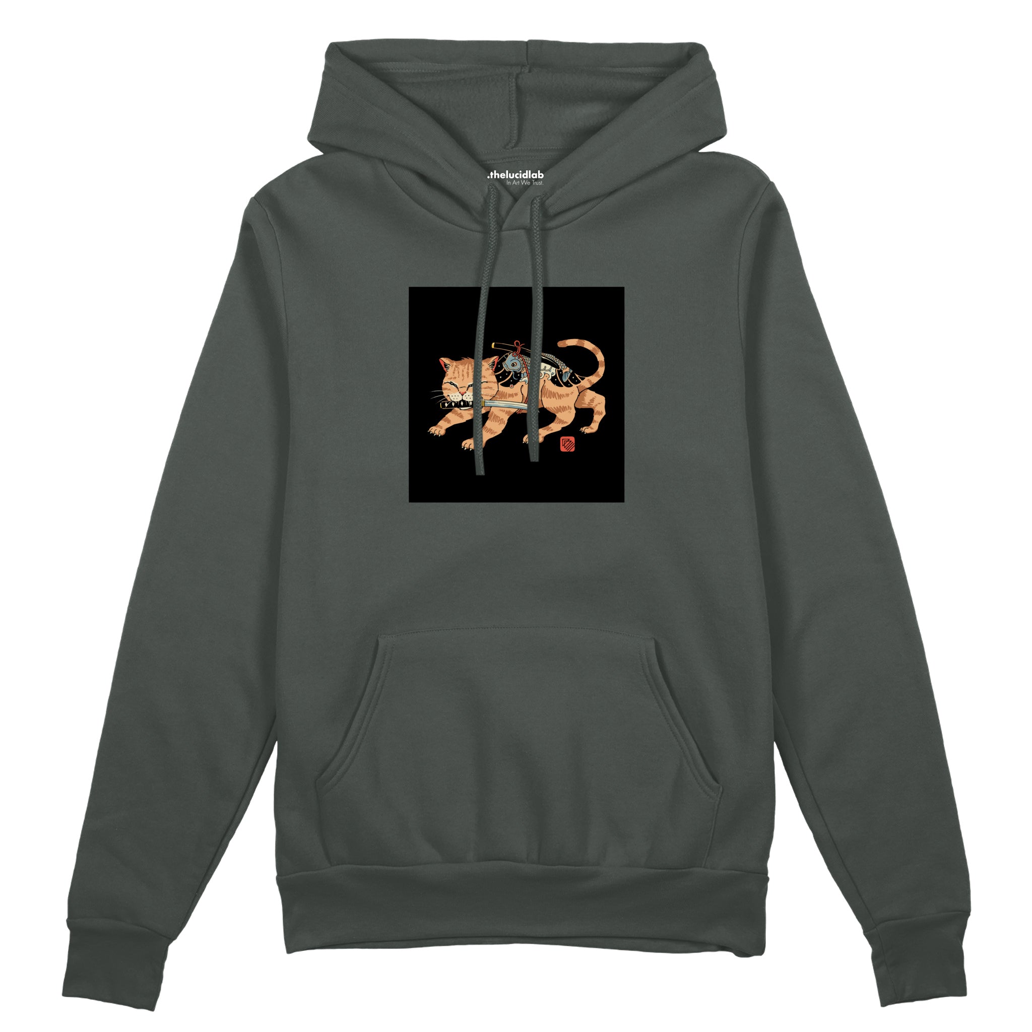 Fierce Catana Oversize Hoodie – Antrasit