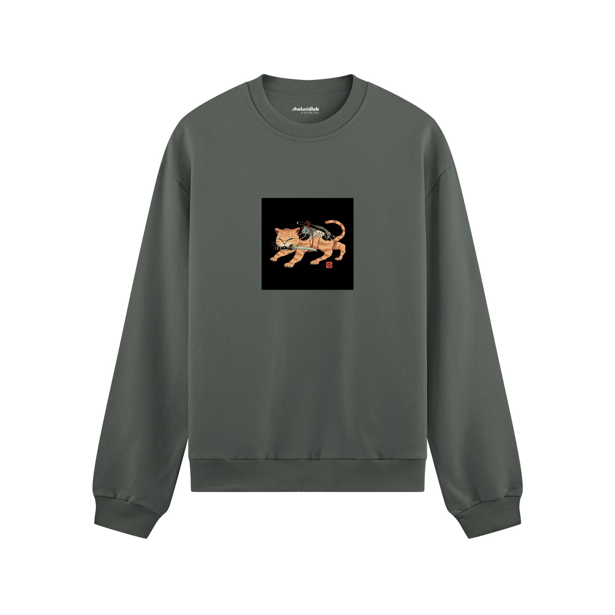 Fierce Catana Oversize Sweatshirt – Antrasit