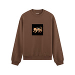 Fierce Catana Oversize Sweatshirt – Kahverengi