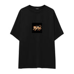 Fierce Catana Oversize Tişört – Siyah