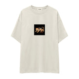 Fierce Catana Oversize Tişört – Ekru