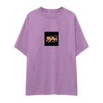 Fierce Catana Oversize Tişört – Lila