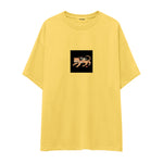 Fierce Catana Oversize Tişört – Sarı