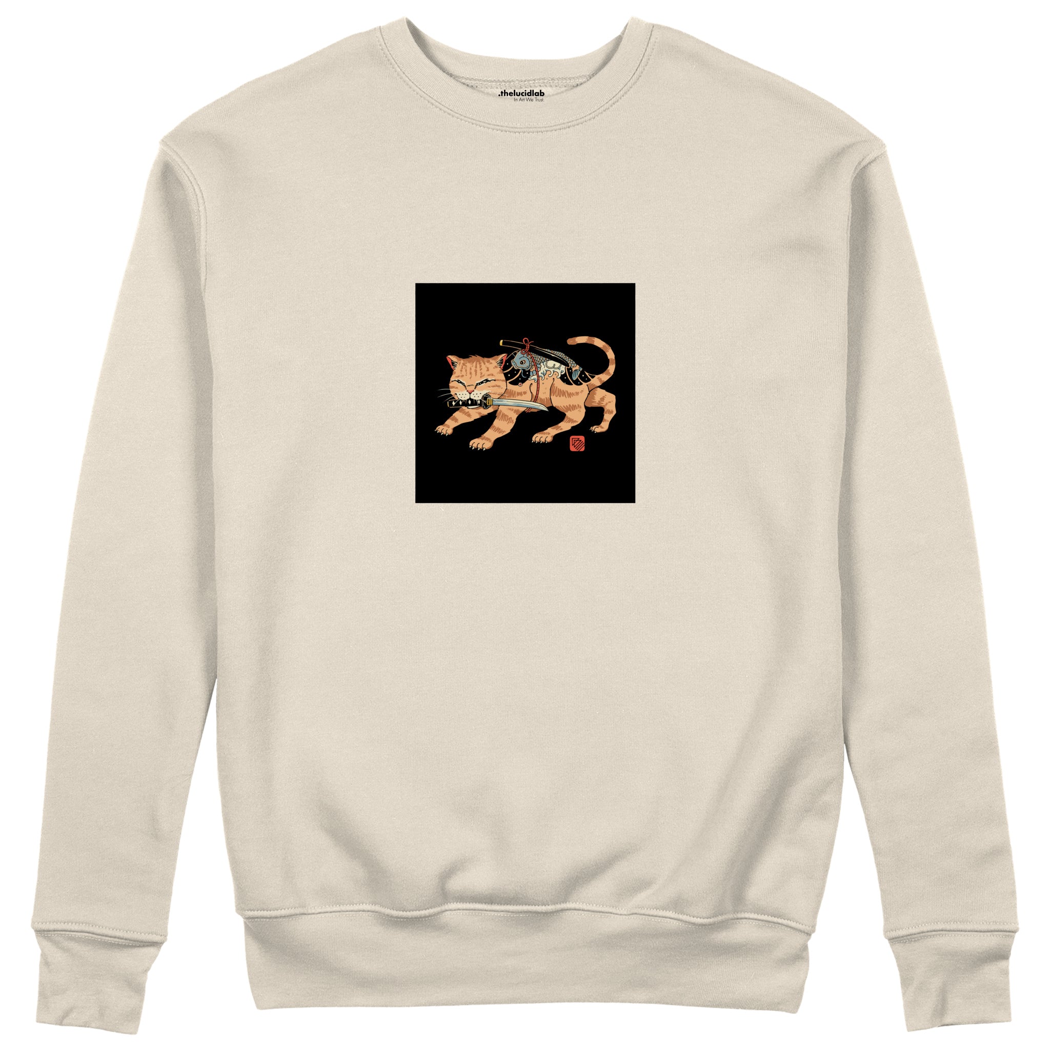 Fierce Catana Sweatshirt – Bej