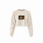 The Quarrel of Oberon and Titania Crop Sweatshirt – Krem