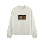 The Quarrel of Oberon and Titania Oversize Sweatshirt – Beyaz