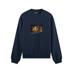 The Quarrel of Oberon and Titania Oversize Sweatshirt – Lacivert