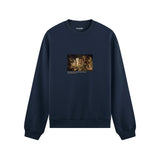 The Quarrel of Oberon and Titania Oversize Sweatshirt – Lacivert