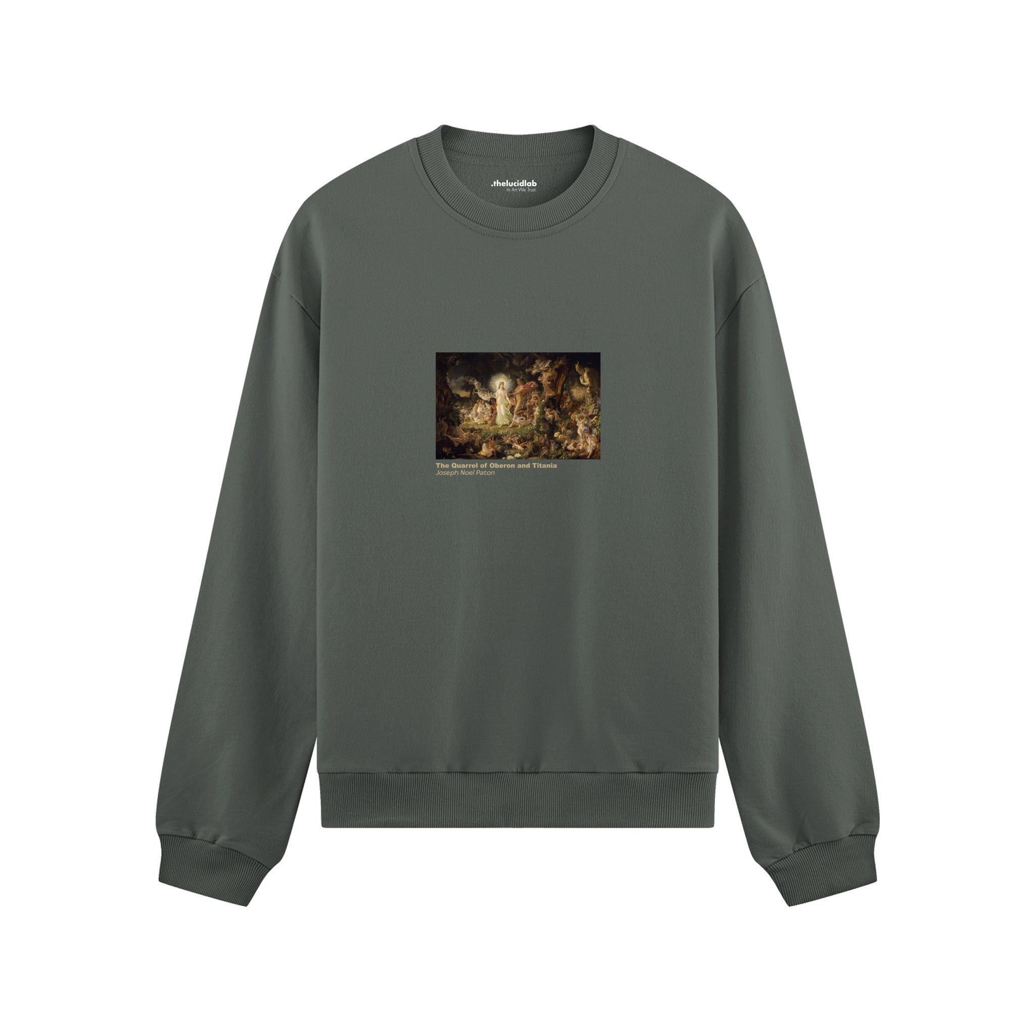 The Quarrel of Oberon and Titania Oversize Sweatshirt – Antrasit