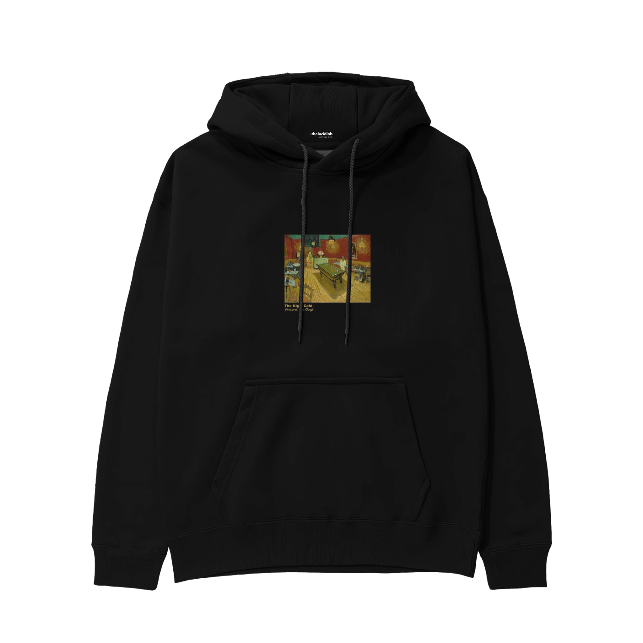 The Night Café Hoodie – Siyah