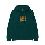 The Night Café Hoodie – Koyu Yeşil