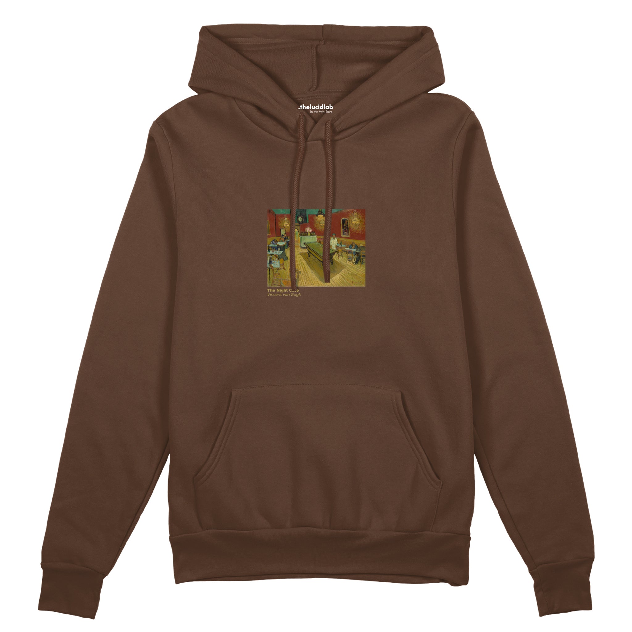 The Night Café Oversize Hoodie – Kahverengi