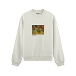 The Night Café Oversize Sweatshirt – Beyaz