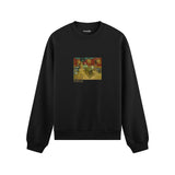 The Night Café Oversize Sweatshirt – Siyah
