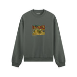 The Night Café Oversize Sweatshirt – Antrasit