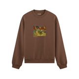 The Night Café Oversize Sweatshirt – Kahverengi