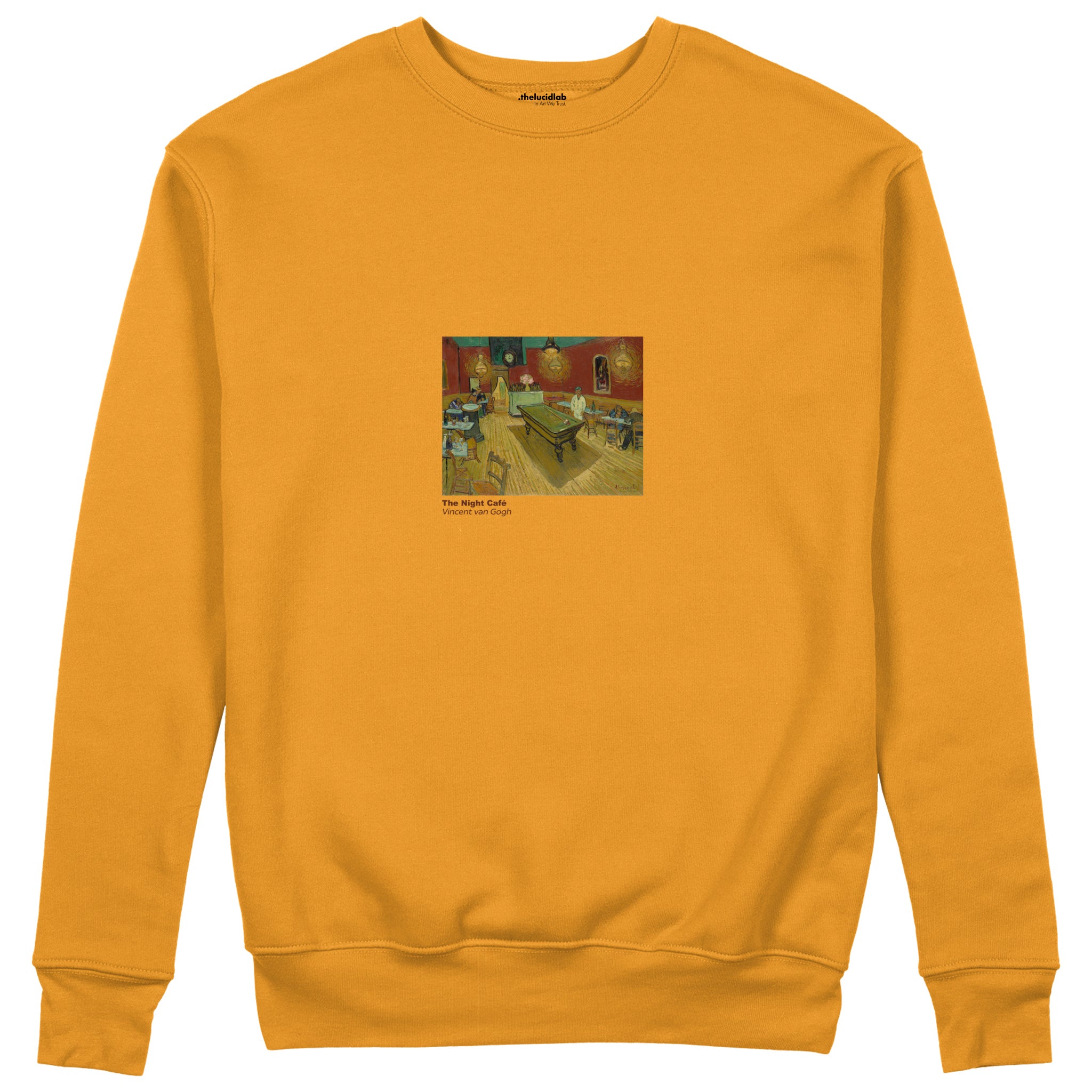 The Night Café Sweatshirt – Turuncu