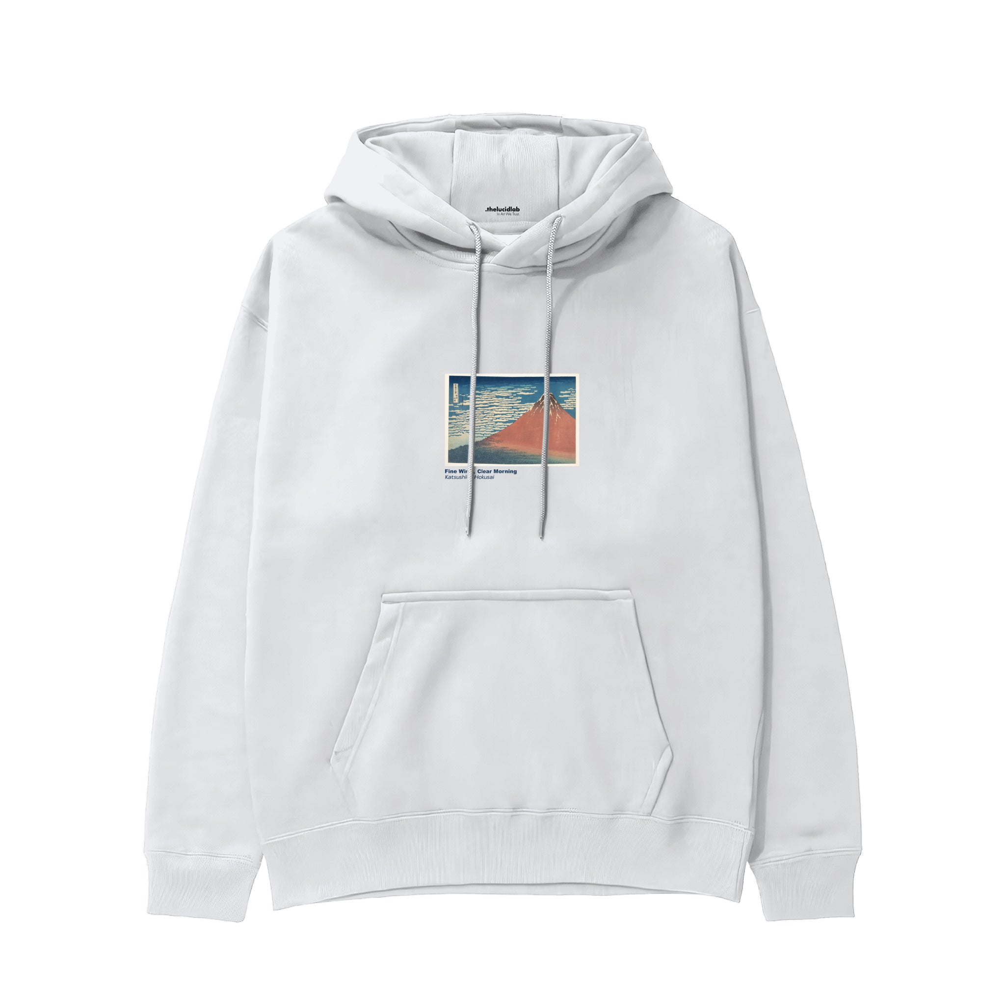 Fine Wind, Clear Morning Hoodie – Beyaz